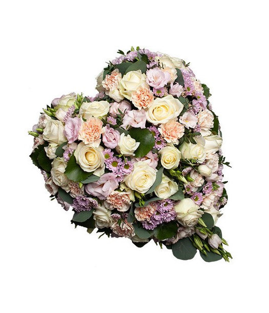 COEUR DE FLEURS DEUIL DIANE - ENVOYER DES FLEURS COEUR DE FLEURS DEUIL DIANE - ENVOYER DES FLEURS