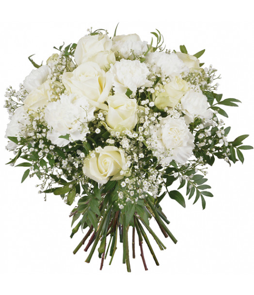 BOUQUET DE FLEURS RÊVE BLANC BOUQUET DE FLEURS RÊVE BLANC