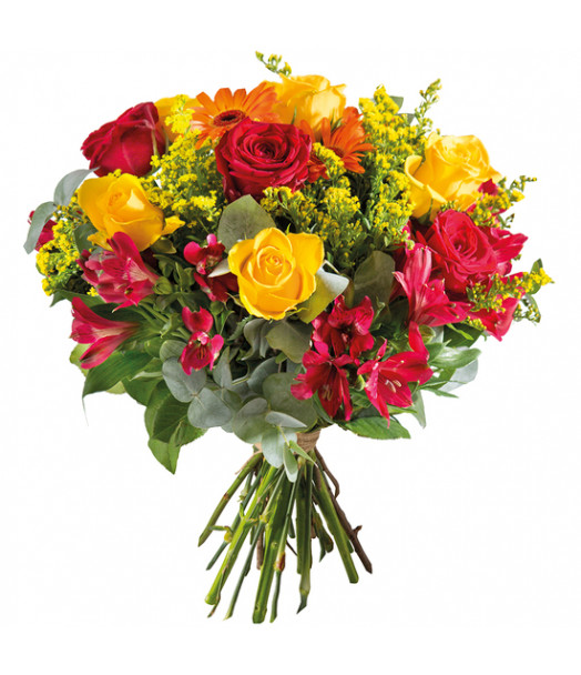 BOUQUET DE FLEURS FLAMBOYANT - ENVOYER DES FLEURS BOUQUET DE FLEURS FLAMBOYANT - ENVOYER DES FLEURS