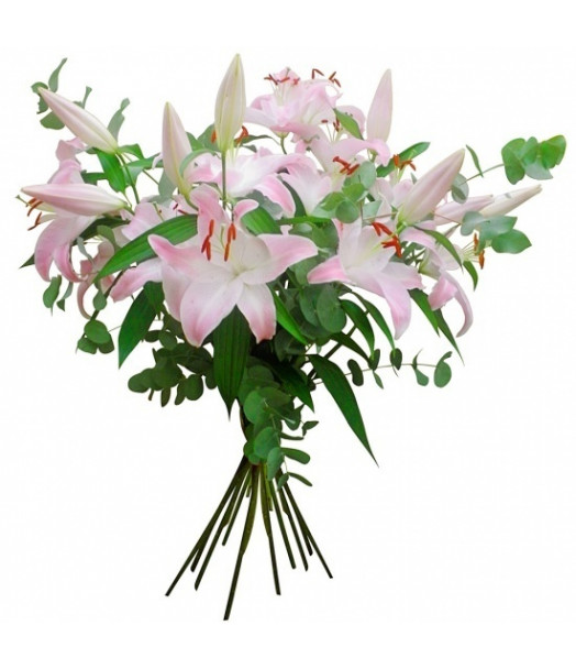 BOUQUET DE FLEURS DÉLICAT DE LYS - ENVOYER DES FLEURS BOUQUET DE FLEURS DÉLICAT DE LYS - ENVOYER DES FLEURS