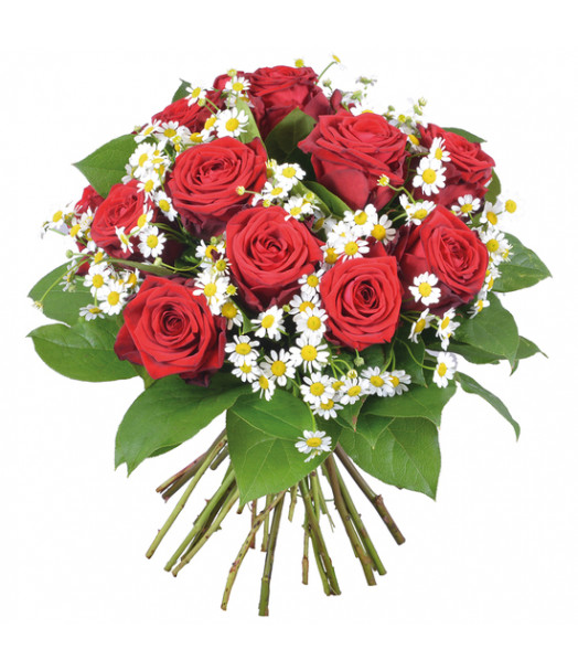 BOUQUET DE ROSES ROUGES IDYLLE - ENVOYER DES FLEURS BOUQUET DE ROSES ROUGES IDYLLE - ENVOYER DES FLEURS