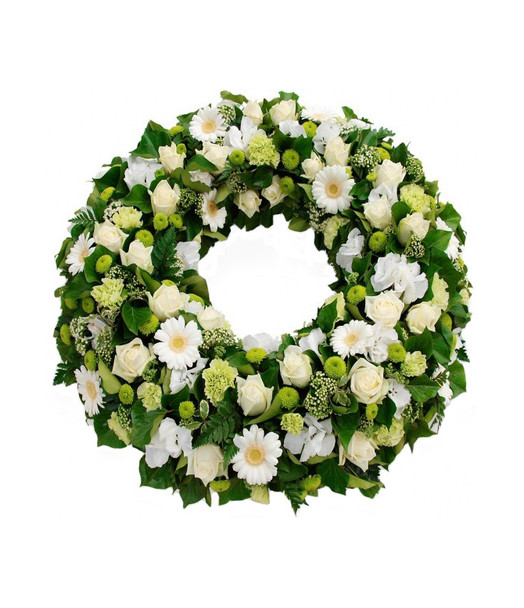COURONNE DE FLEURS DEUIL SOUVENIR TOM - ENVOYER DES FLEURS COURONNE DE FLEURS DEUIL SOUVENIR TOM - ENVOYER DES FLEURS
