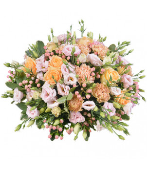 COUSSIN DE FLEURS DEUIL PRINTANIA - ENVOYER DES FLEURS