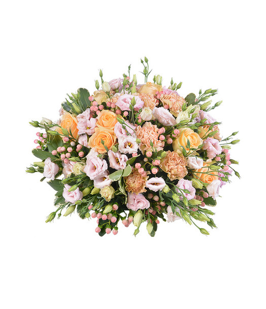 COUSSIN DE FLEURS DEUIL PRINTANIA - ENVOYER DES FLEURS COUSSIN DE FLEURS DEUIL PRINTANIA - ENVOYER DES FLEURS