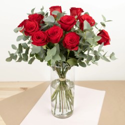 BOUQUET DE ROSES ROUGES DOM