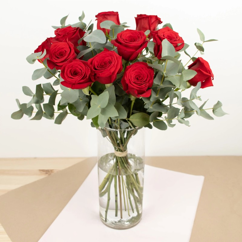 BOUQUET DE ROSES ROUGES TOM