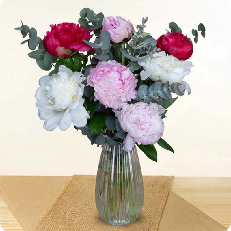 BOUQUET DE PIVOINE FÊTE DES MERES