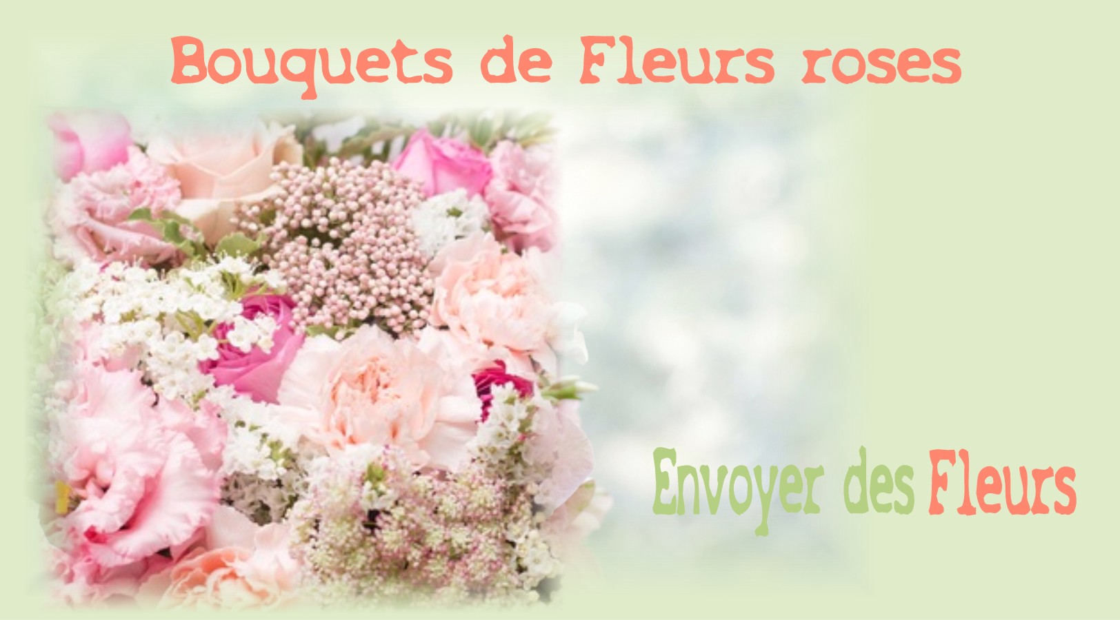 BOUQUETS DE FLEURS ROSES