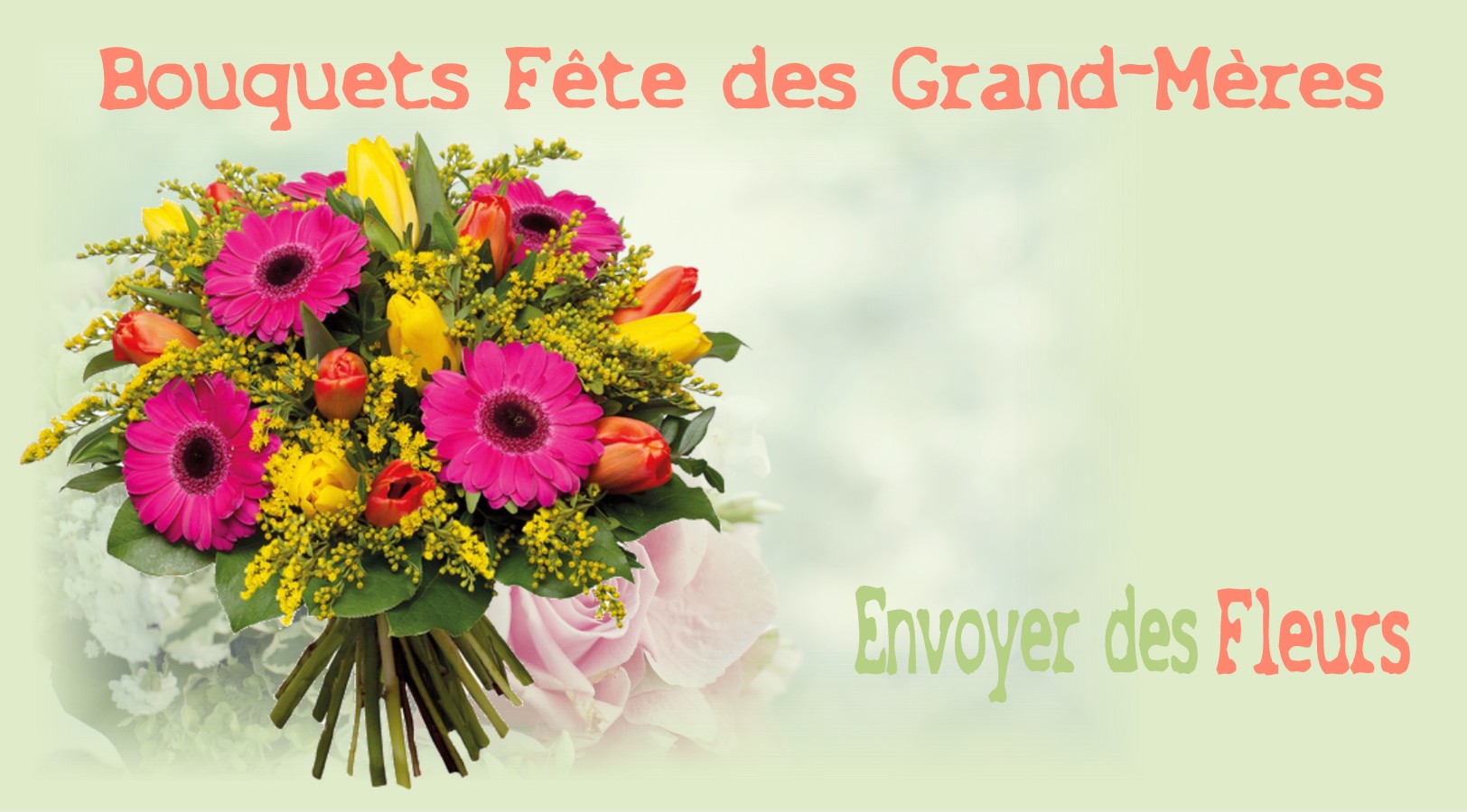 FLEURS FÊTE DES GRAND-MÈRES - FLEURISTE NANTES (44) - ENVOYER DES FLEURS