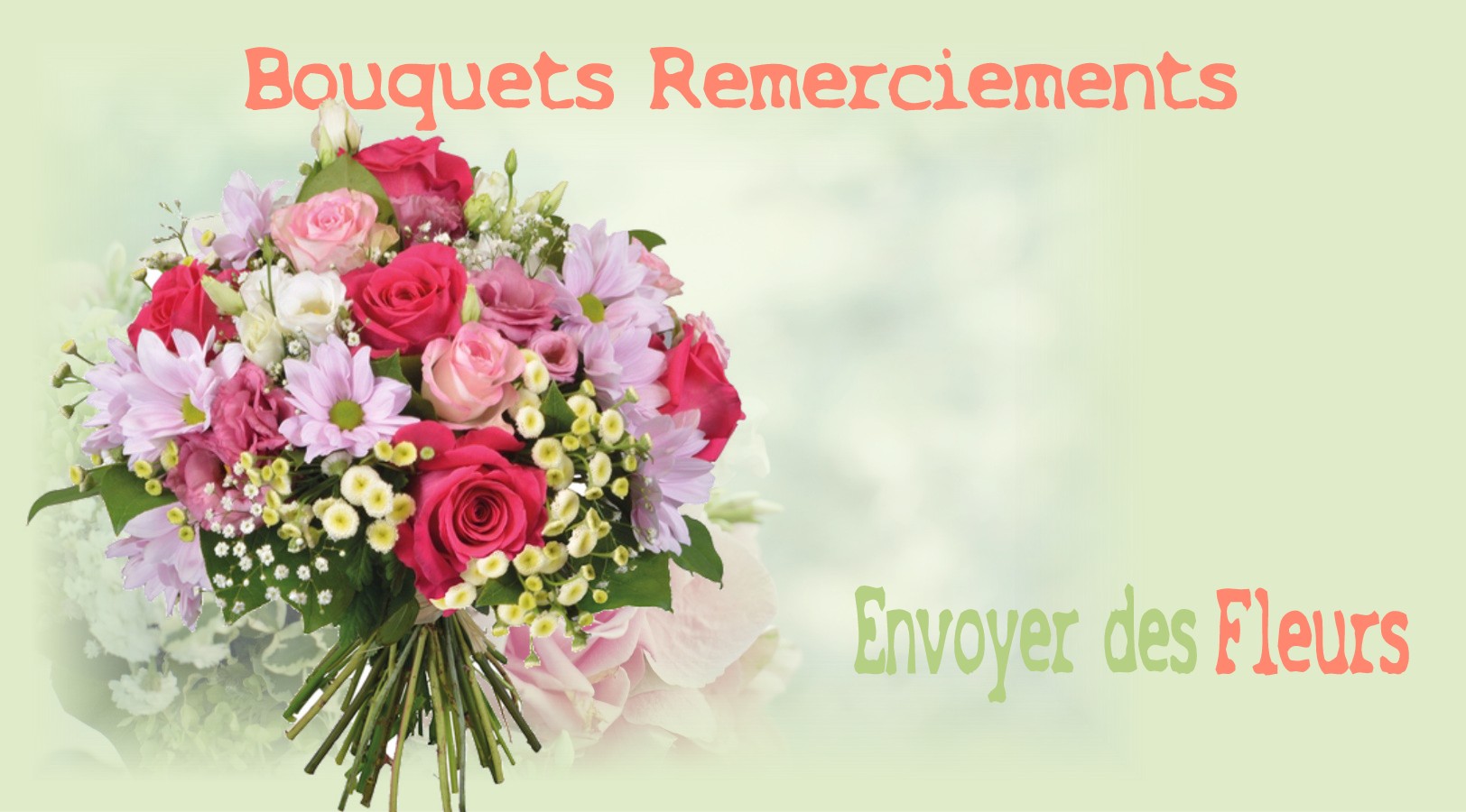 BOUQUETS DE FLEURS REMERCIEMENTS