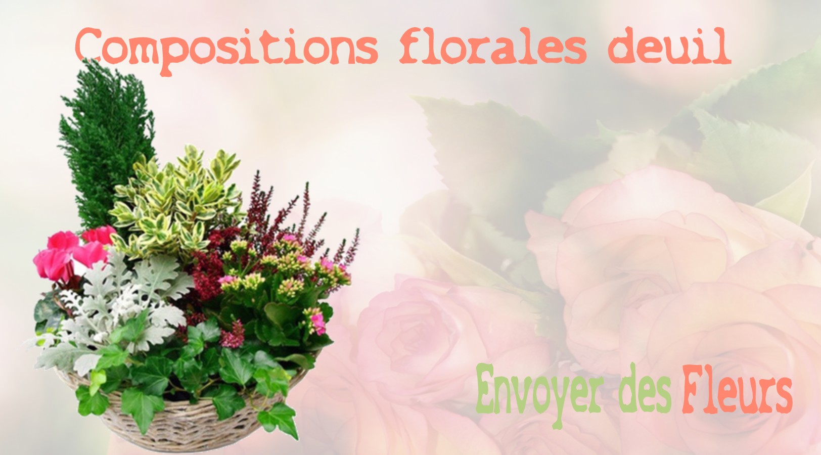Compositions Florales deuil - LIVRAISON FLEURS DEUIL A PARIS 18
