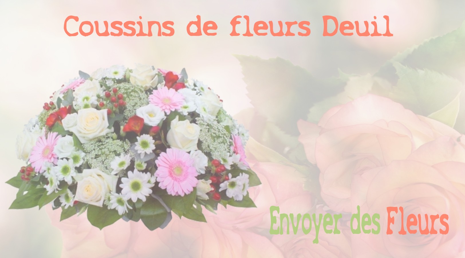 Les coussins de fleurs deuil - LIVRAISON FLEURS DEUIL A VINCY-MANOEUVRE 77