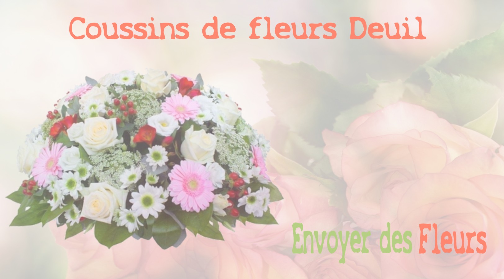 Les coussins de fleurs deuil - LIVRAISON FLEURS DEUIL A RÉMUZAT 26
