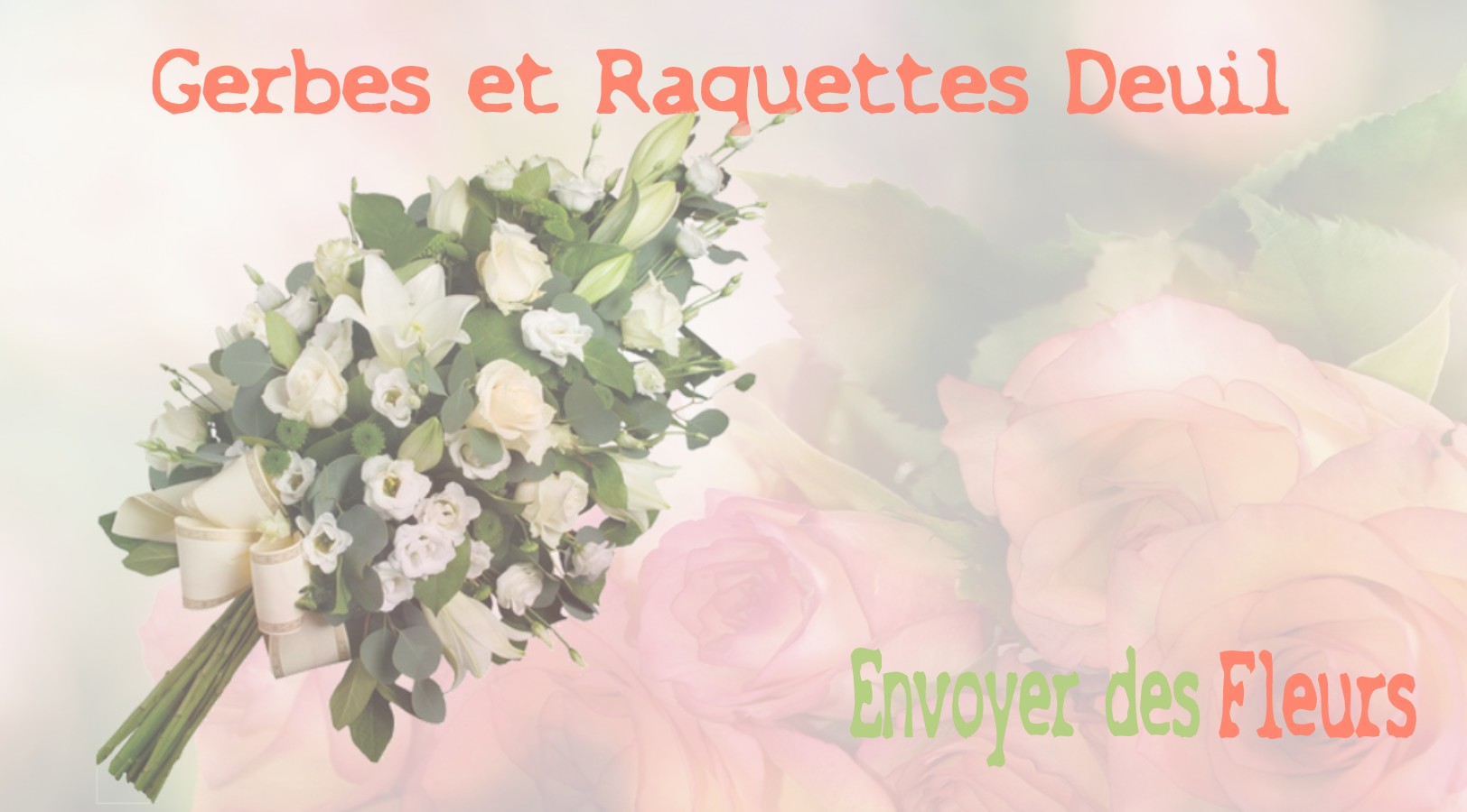 Les gerbes de fleurs deuil - LIVRAISON FLEURS DEUIL A VILLEREVERSURE 01
