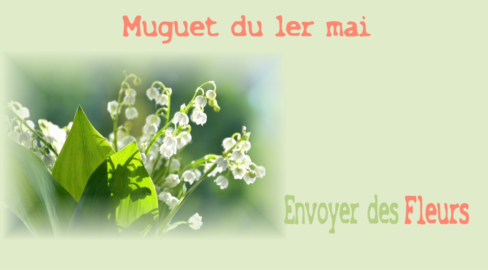 MUGUET DU 1ER MAI - ENVOYER DES FLEURS